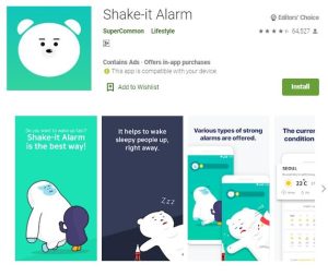 Shake-it Alarm