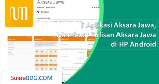 5 Aplikasi Aksara Jawa, Membuat Tulisan Aksara Jawa di HP Android