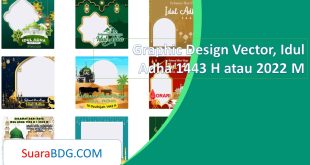 Graphic Design Vector, Idul Adha 1443 H atau 2022 M