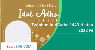 Twibbon Idul Adha 1443 H atau 2022 M