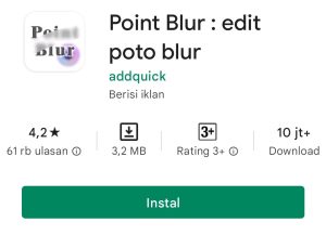 Point Blur (Partial Blur)